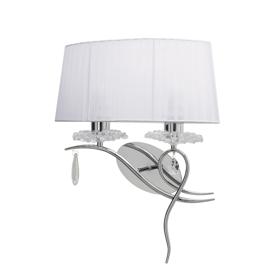 M5276/L  Louise Crystal Wall Lamp 2 Light